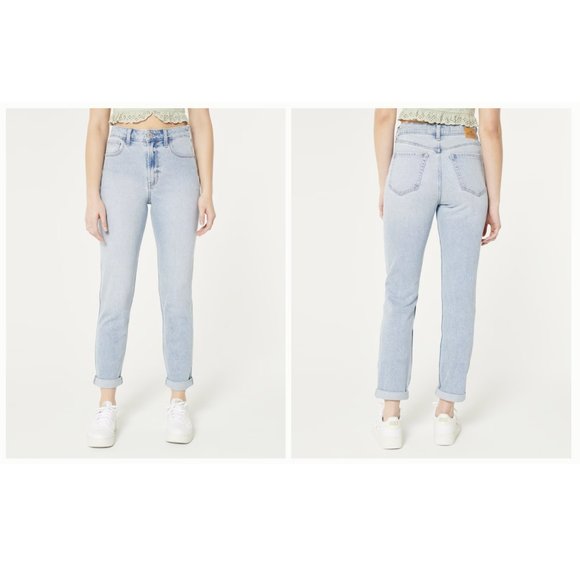 Hollister Ultra High-Rise Mom Jeans - Light Wash - 5R - Picture 2 of 11